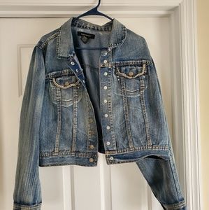 Used Women's Fashion Blue Jean Jacket
